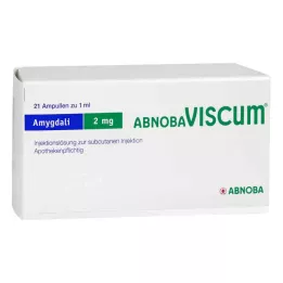 ABNOBAVISCUM Ampollas Amygdali 2 mg, 21 uds