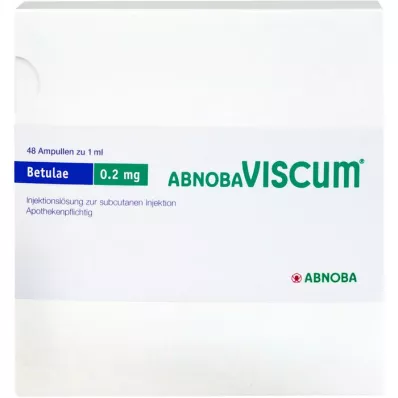 ABNOBAVISCUM Betulae 0,2 mg Ampollas, 48 uds
