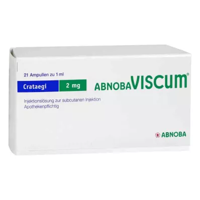 Abnobaviscum Crataegi 2 mg ampollas (21uds)