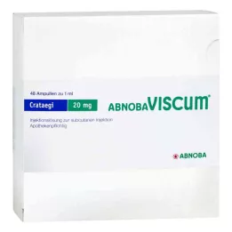 ABNOBAVISCUM Crataegi 20 mg ampollas, 48 uds