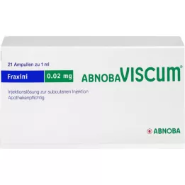 ABNOBAVISCUM Fraxini 0,02 mg ampollas, 21 uds