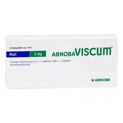 Abnobaviscum Mali 2 mg ampollas (8 piezas)