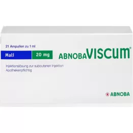 ABNOBAVISCUM Ampollas Mali 20 mg, 21 uds