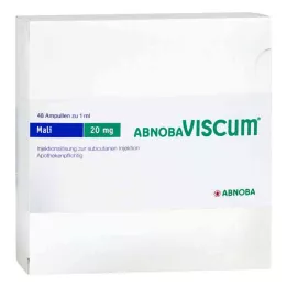 ABNOBAVISCUM Ampollas Mali 20 mg, 48 uds