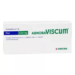 ABNOBAVISCUM Pini 0,02 mg ampollas, 8 uds