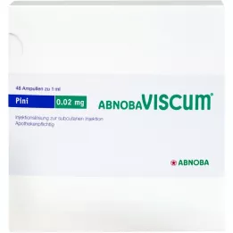 ABNOBAVISCUM Pini 0,02 mg ampollas, 48 uds