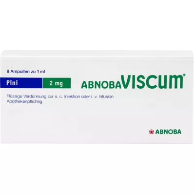 ABNOBAVISCUM Ampollas Pini 2 mg, 8 uds