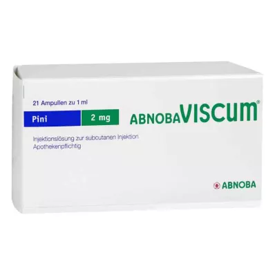 Abnobaviscum Pini 2 mg ampollas (21 piezas)