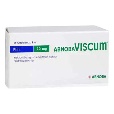 Abnobaviscum Pini 20 mg ampollas (21 piezas)