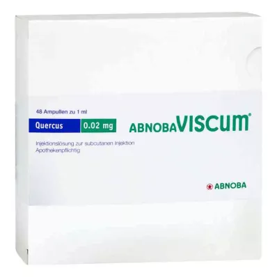 Abnobaviscum Quercus 0,02 mg ampollas (48 piezas)
