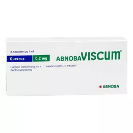 ABNOBAVISCUM Quercus 0,2 mg ampollas, 8 uds