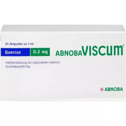 ABNOBAVISCUM Quercus 0,2 mg ampollas, 21 uds