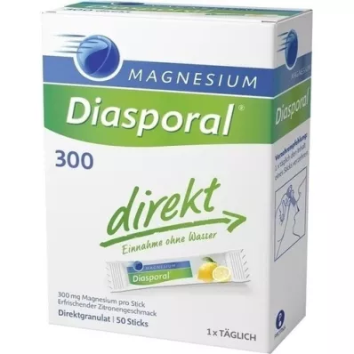 MAGNESIUM DIASPORAL 300 gránulos directos, 50 uds