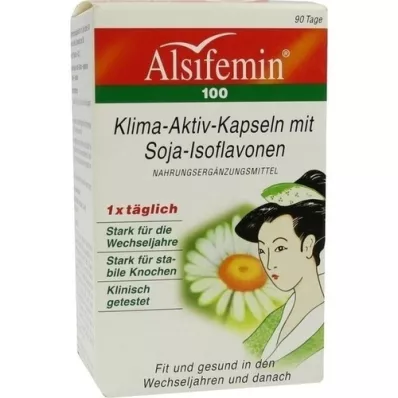 ALSIFEMIN 100 Climate-Active con soja 1x1 Cápsulas, 90 Cápsulas