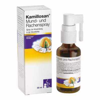 KAMILLOSAN Spray para boca y garganta, 30 ml