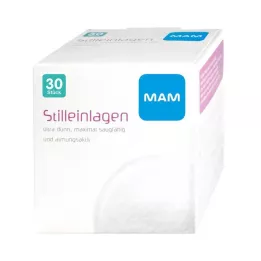 MAM Cojines de lactancia Care, 30 unidades