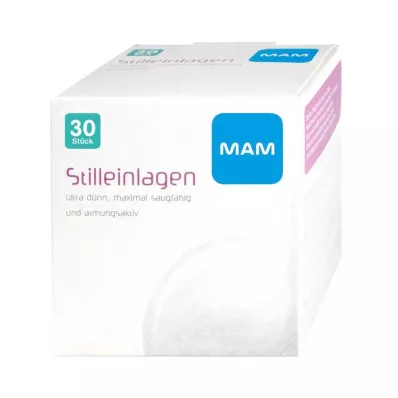 MAM Cojines de lactancia Care, 30 unidades