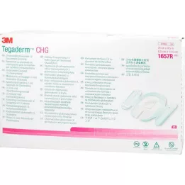 TEGADERM 3M CHG Venda de fijación intravenosa 8,5x11,5 cm 1657R, 25 uds