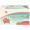 CRANBERRY TEE Bolsa de filtro, 20 uds