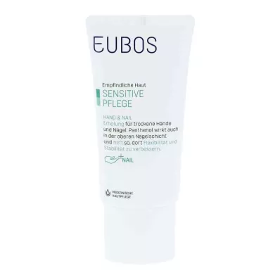 EUBOS SENSITIVE Crema manos &amp; Crema uñas sens.piel, 50 ml