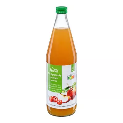 HENSEL Vinagre de sidra de manzana naturalmente turbio ecológico con 5% de acerola, 750 ml