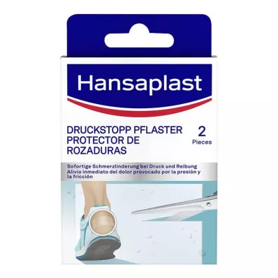 HANSAPLAST Tope de presión transparente, almohadilla protectora, 2 uds