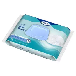 TENA WET Toallita 3en1, 48 uds