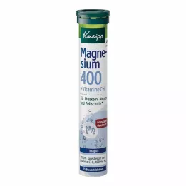 KNEIPP Magnesio 400+C+E Comprimidos efervescentes, 15 uds