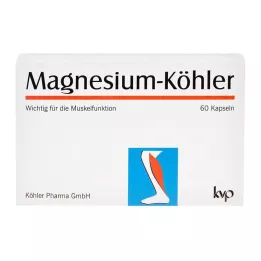 MAGNESIUM KÖHLER Cápsulas, 1X60 uds