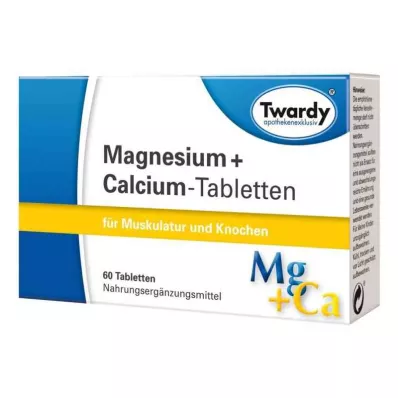 MAGNESIUM+CALCIUM comprimidos, 60 uds