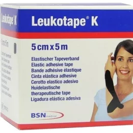 LEUKOTAPE K 5 cm negro, 1 ud