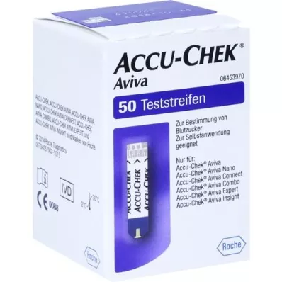 ACCU-CHEK Tiras reactivas Aviva Plasma II, 1X50 St