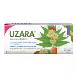 UZARA 40 mg comprimidos recubiertos, 50 uds