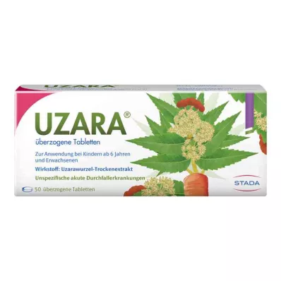 UZARA 40 mg comprimidos recubiertos, 50 uds