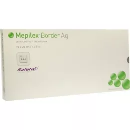 MEPILEX Apósito de espuma Border Ag 10x20 cm estéril, 5 uds