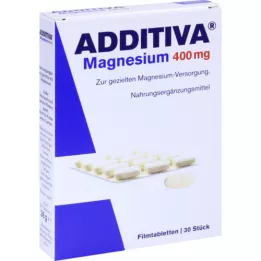 ADDITIVA Magnesio 400 mg comprimidos recubiertos con película, 30 uds