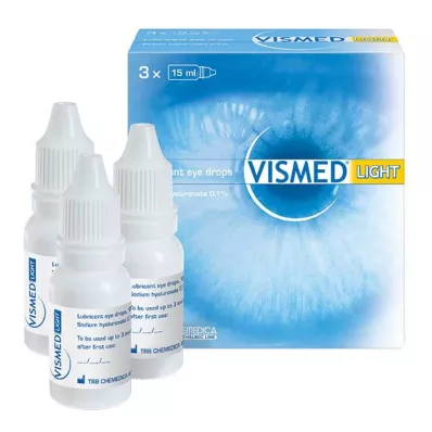 VISMED colirio ligero, 3X15 ml
