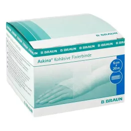 ASKINA Venda de fijación cohesiva 6 cmx20 m, 1 ud