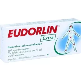 EUDORLIN Analgésico Ibuprofeno extra, 10 uds