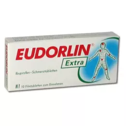 EUDORLIN Analgésico Ibuprofeno extra, 10 uds