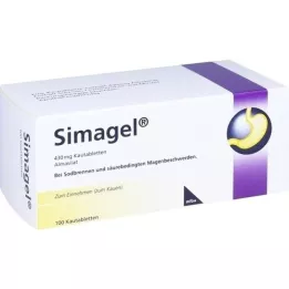 SIMAGEL Comprimidos masticables, 100 uds