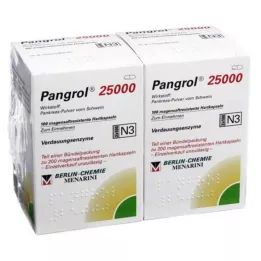 PANGROL 25.000 cápsulas duras con recubrimiento entérico, 200 unidades