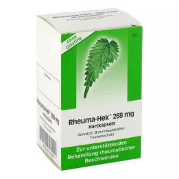 RHEUMA HEK 268 mg cápsulas duras, 50 uds