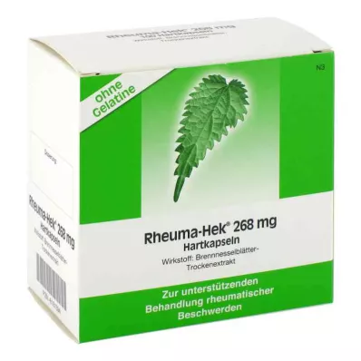 RHEUMA HEK 268 mg cápsulas duras, 100 uds