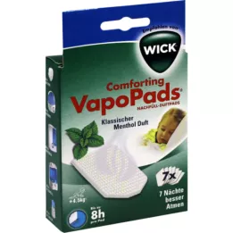 WICK VapoPads 7 Almohadillas Mentoladas WH7, 1 p