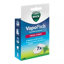 WICK VapoPads 7 Almohadillas Mentoladas WH7, 1 p