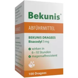BEKUNIS Bisacodilo 5 mg comprimidos con cubierta entérica, 100 uds
