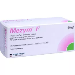 MEZYM F comprimidos con cubierta entérica, 100 uds