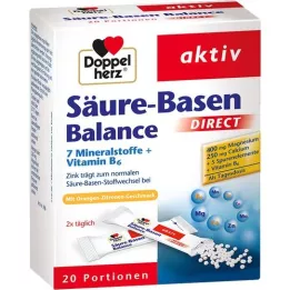 DOPPELHERZ Balanza ácido-base DIRECT Pellets, 20 uds