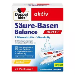 DOPPELHERZ Balanza ácido-base DIRECT Pellets, 20 uds